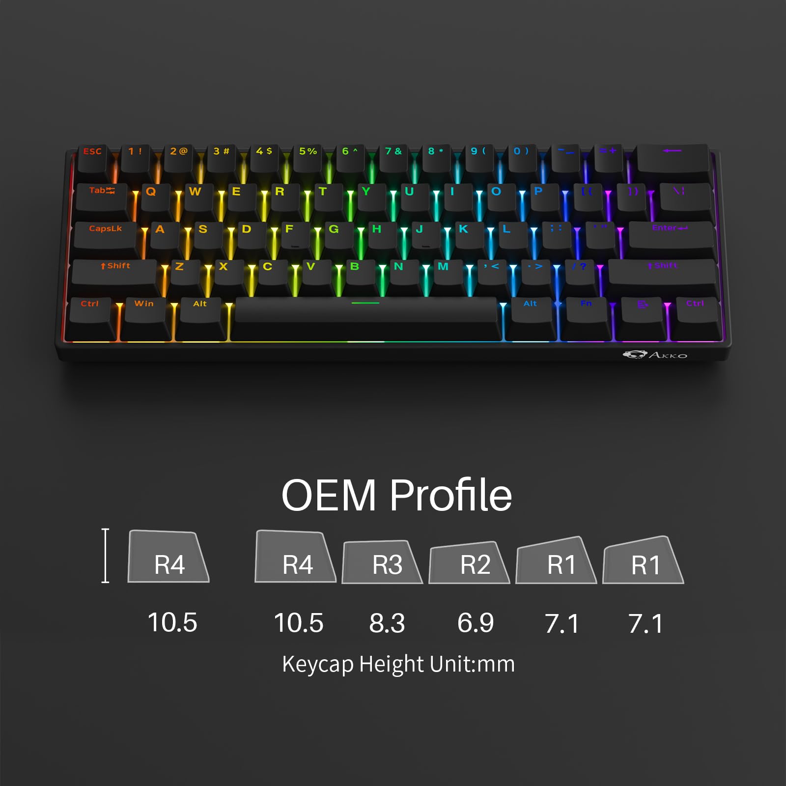 Amazon.com: Akko Rapid Trigger Gaming Keyboard with Magnetic